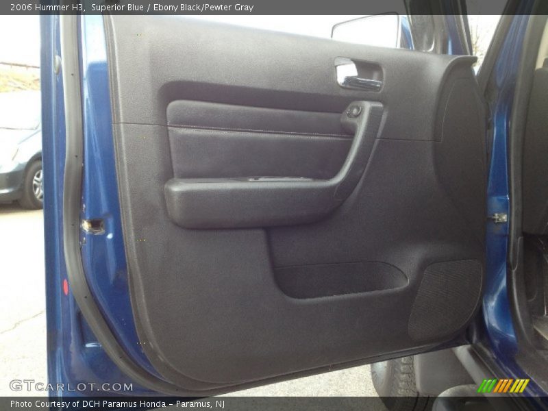 Superior Blue / Ebony Black/Pewter Gray 2006 Hummer H3