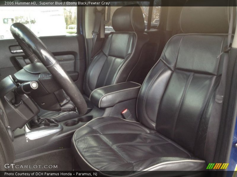 Superior Blue / Ebony Black/Pewter Gray 2006 Hummer H3