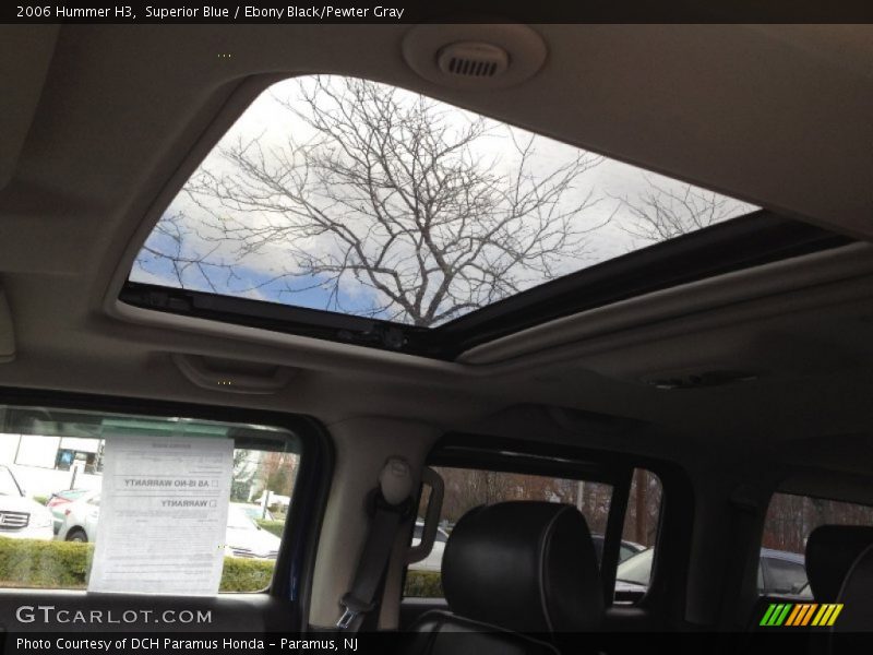 Superior Blue / Ebony Black/Pewter Gray 2006 Hummer H3