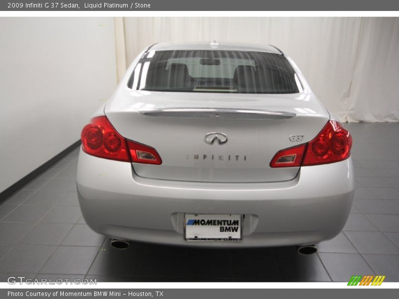 Liquid Platinum / Stone 2009 Infiniti G 37 Sedan