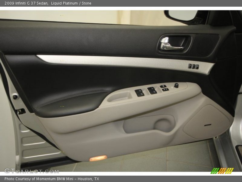 Liquid Platinum / Stone 2009 Infiniti G 37 Sedan