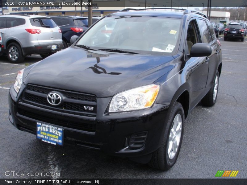 Black / Sand Beige 2010 Toyota RAV4 V6 4WD