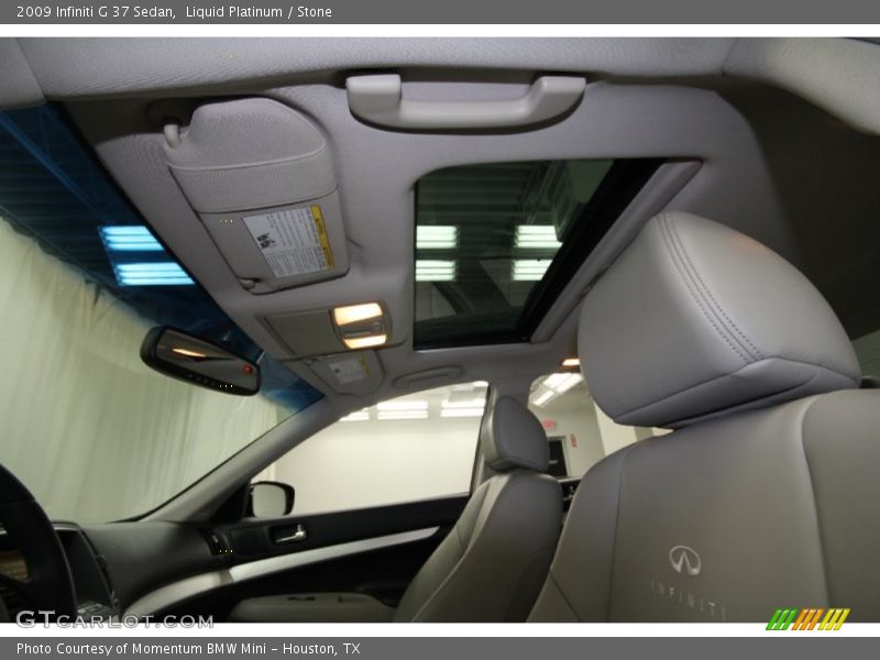 Liquid Platinum / Stone 2009 Infiniti G 37 Sedan