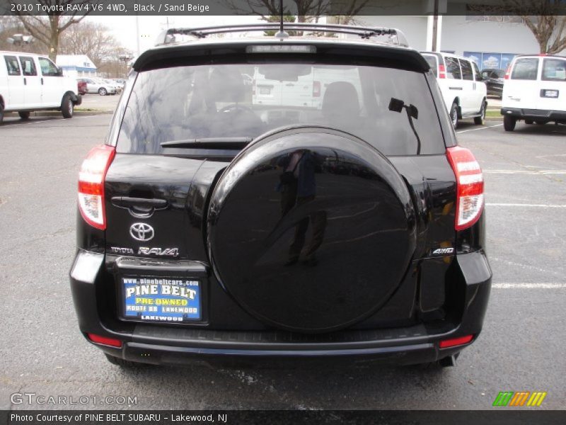 Black / Sand Beige 2010 Toyota RAV4 V6 4WD