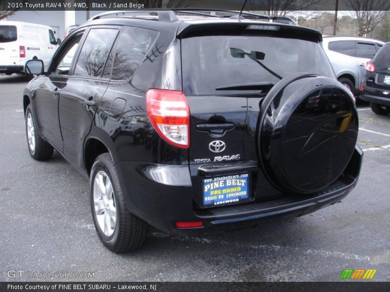 Black / Sand Beige 2010 Toyota RAV4 V6 4WD