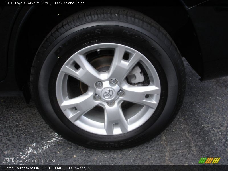 Black / Sand Beige 2010 Toyota RAV4 V6 4WD