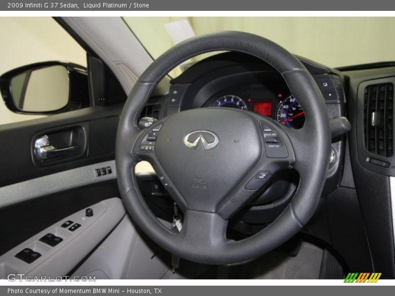 Liquid Platinum / Stone 2009 Infiniti G 37 Sedan