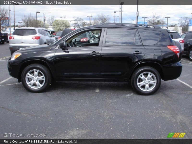 Black / Sand Beige 2010 Toyota RAV4 V6 4WD