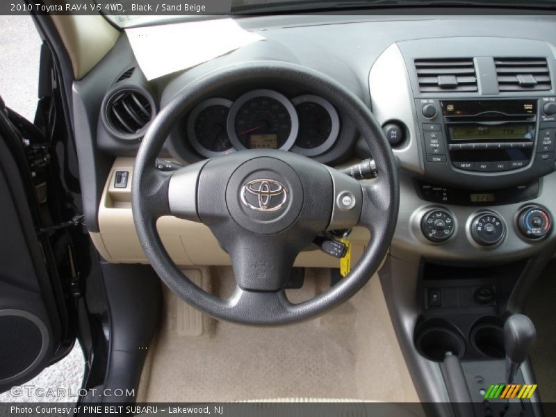 Black / Sand Beige 2010 Toyota RAV4 V6 4WD