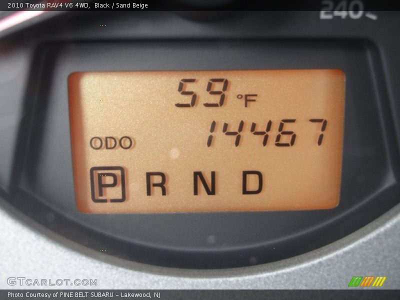 Black / Sand Beige 2010 Toyota RAV4 V6 4WD