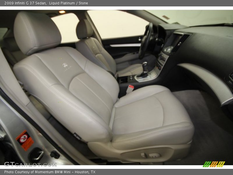 Liquid Platinum / Stone 2009 Infiniti G 37 Sedan