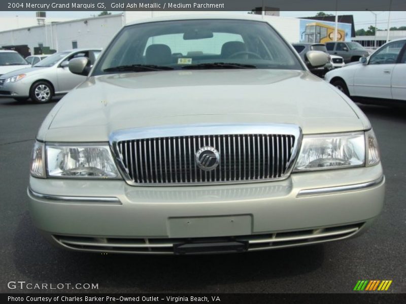 Gold Ash Metallic / Medium Parchment 2004 Mercury Grand Marquis GS