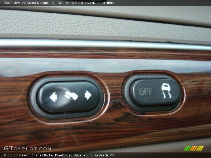 Gold Ash Metallic / Medium Parchment 2004 Mercury Grand Marquis GS
