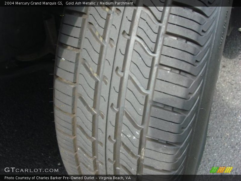 Gold Ash Metallic / Medium Parchment 2004 Mercury Grand Marquis GS