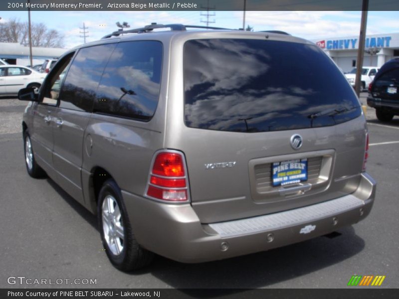 Arizona Beige Metallic / Pebble 2004 Mercury Monterey Premier