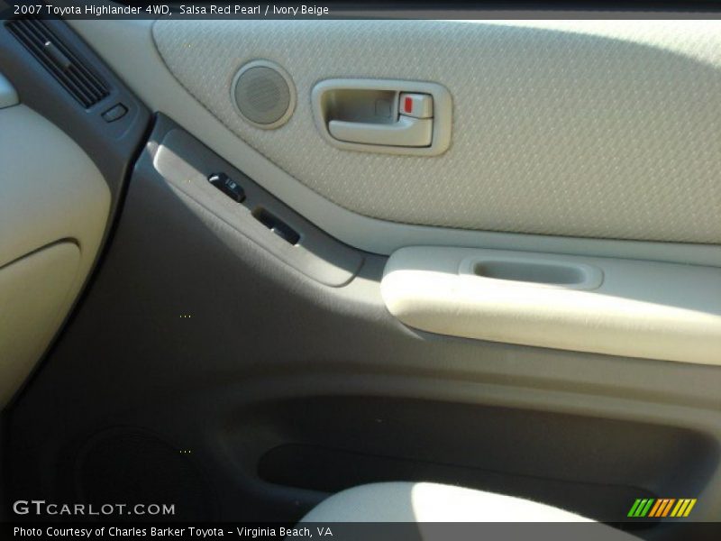 Salsa Red Pearl / Ivory Beige 2007 Toyota Highlander 4WD