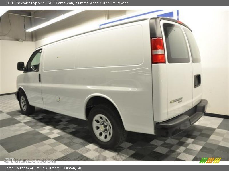 Summit White / Medium Pewter 2011 Chevrolet Express 1500 Cargo Van
