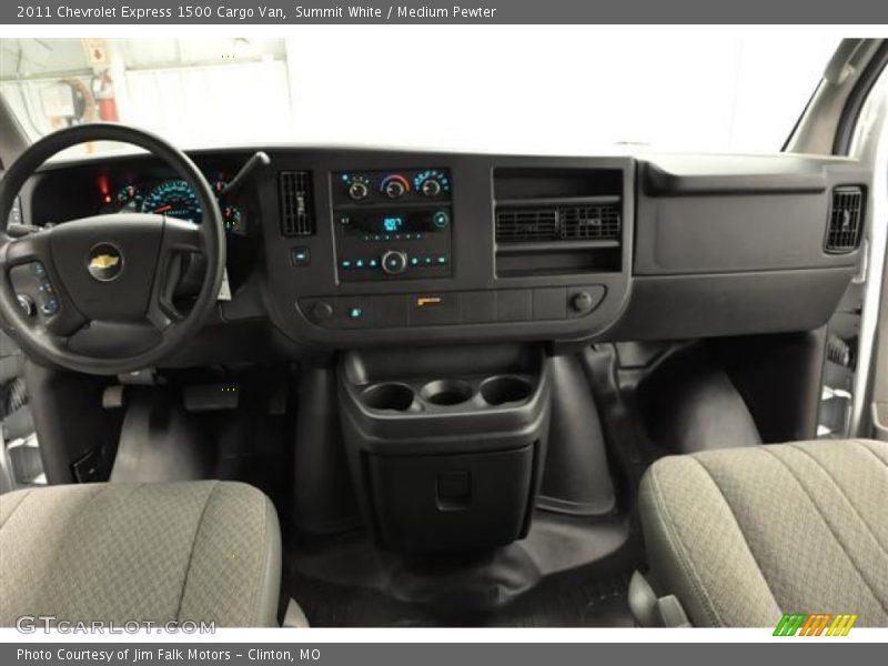 Summit White / Medium Pewter 2011 Chevrolet Express 1500 Cargo Van