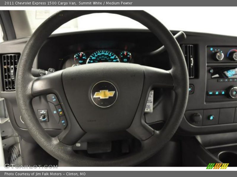 Summit White / Medium Pewter 2011 Chevrolet Express 1500 Cargo Van