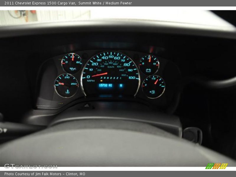Summit White / Medium Pewter 2011 Chevrolet Express 1500 Cargo Van