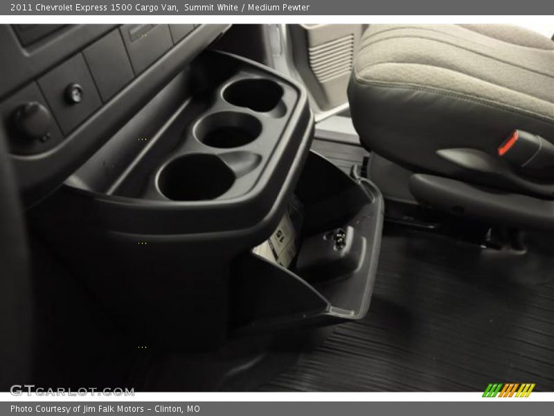 Summit White / Medium Pewter 2011 Chevrolet Express 1500 Cargo Van