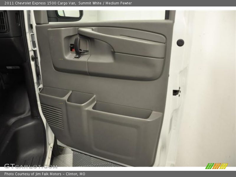 Summit White / Medium Pewter 2011 Chevrolet Express 1500 Cargo Van