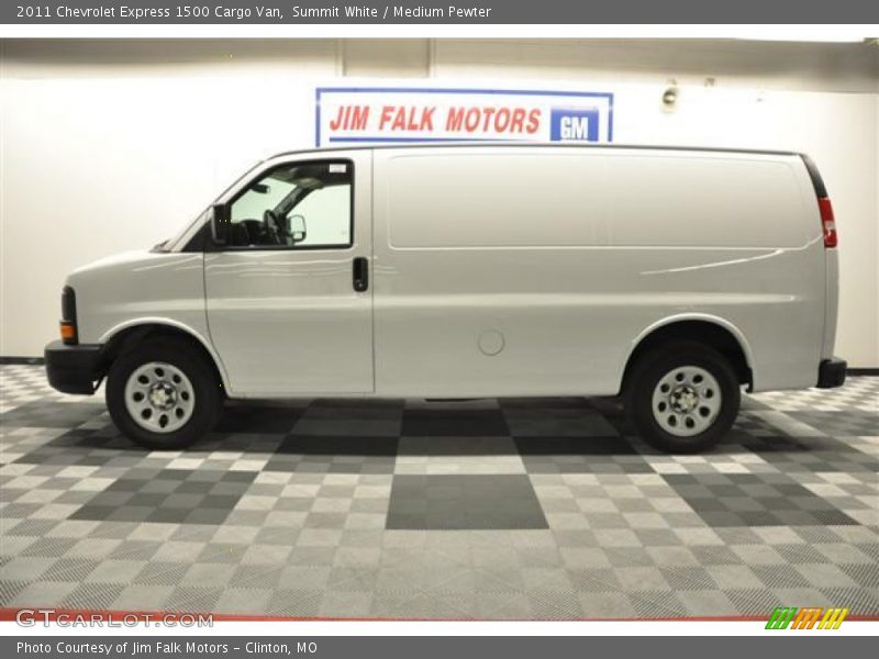 Summit White / Medium Pewter 2011 Chevrolet Express 1500 Cargo Van