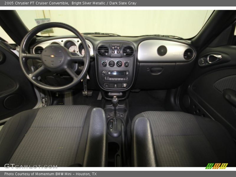 Bright Silver Metallic / Dark Slate Gray 2005 Chrysler PT Cruiser Convertible