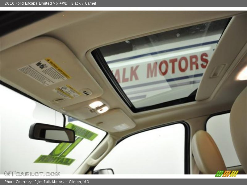 Black / Camel 2010 Ford Escape Limited V6 4WD