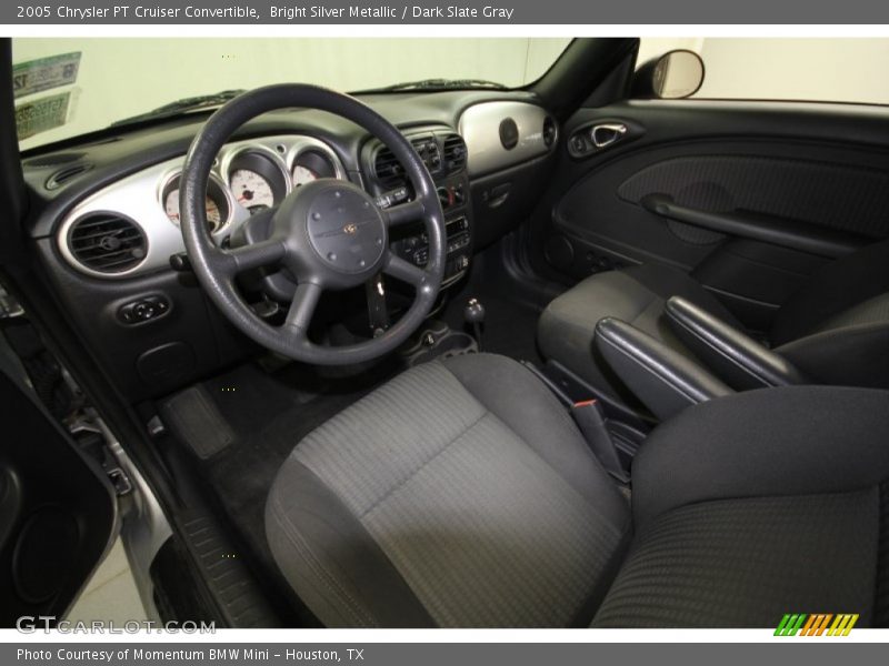 Dark Slate Gray Interior - 2005 PT Cruiser Convertible 