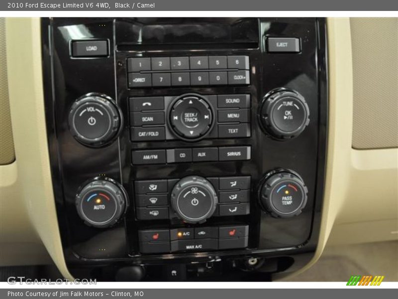 Black / Camel 2010 Ford Escape Limited V6 4WD