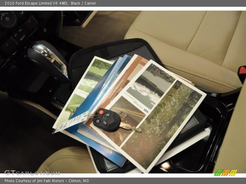 Black / Camel 2010 Ford Escape Limited V6 4WD