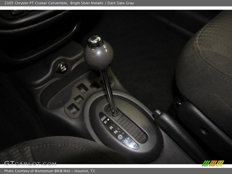 Bright Silver Metallic / Dark Slate Gray 2005 Chrysler PT Cruiser Convertible