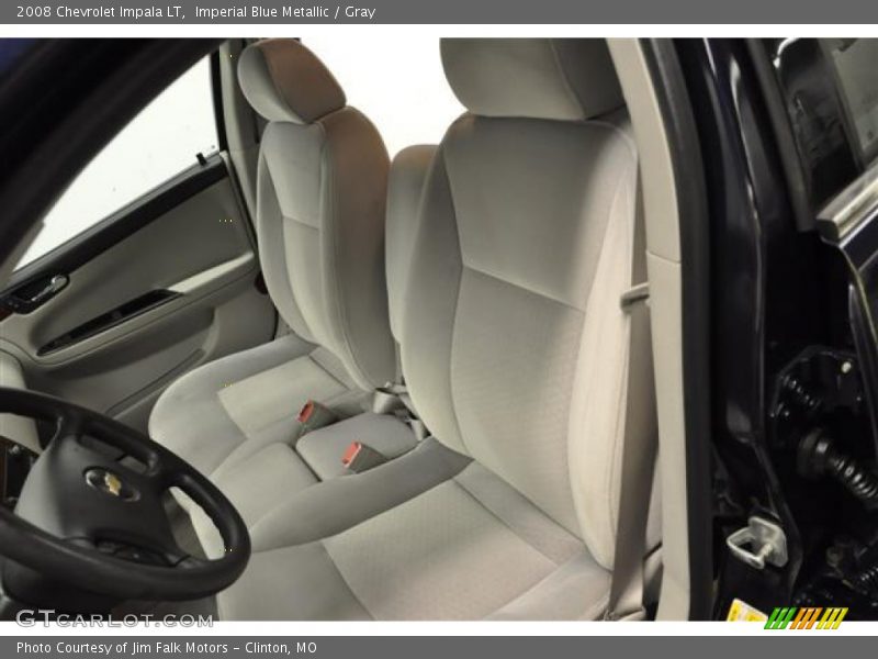Imperial Blue Metallic / Gray 2008 Chevrolet Impala LT