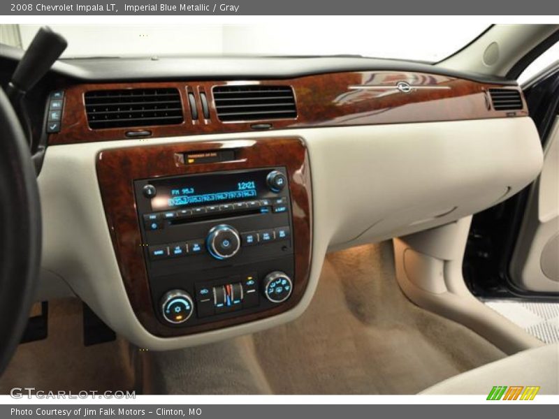 Imperial Blue Metallic / Gray 2008 Chevrolet Impala LT