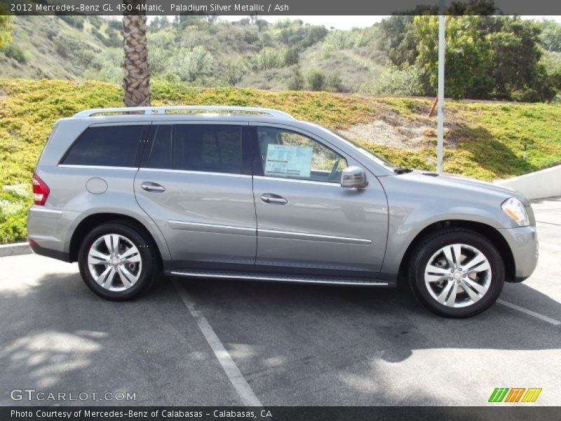 Paladium Silver Metallic / Ash 2012 Mercedes-Benz GL 450 4Matic