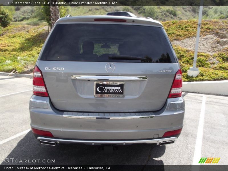 Paladium Silver Metallic / Ash 2012 Mercedes-Benz GL 450 4Matic