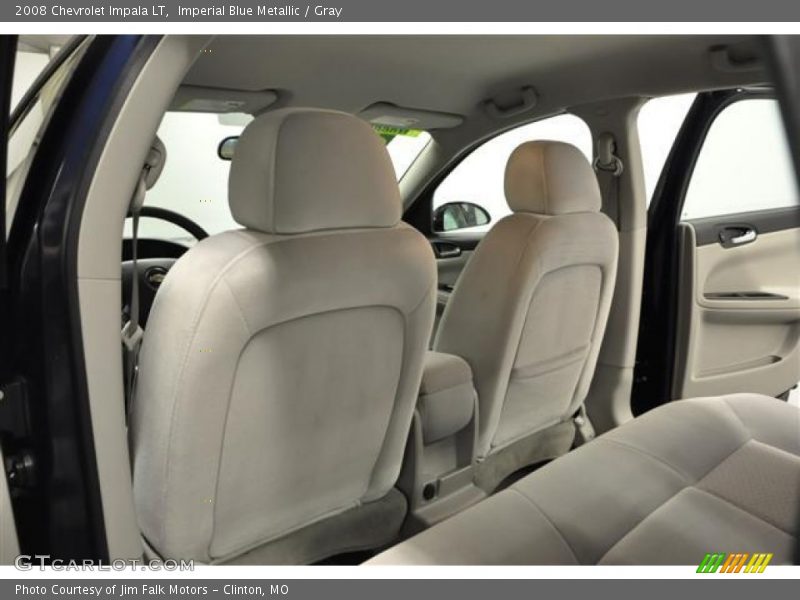 Imperial Blue Metallic / Gray 2008 Chevrolet Impala LT