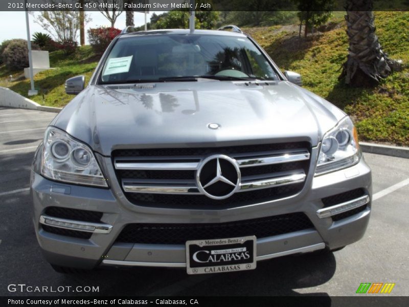 Paladium Silver Metallic / Ash 2012 Mercedes-Benz GL 450 4Matic
