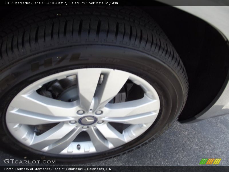 Paladium Silver Metallic / Ash 2012 Mercedes-Benz GL 450 4Matic