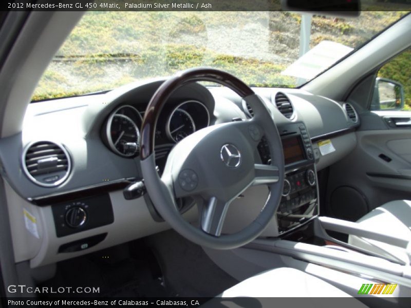 Paladium Silver Metallic / Ash 2012 Mercedes-Benz GL 450 4Matic