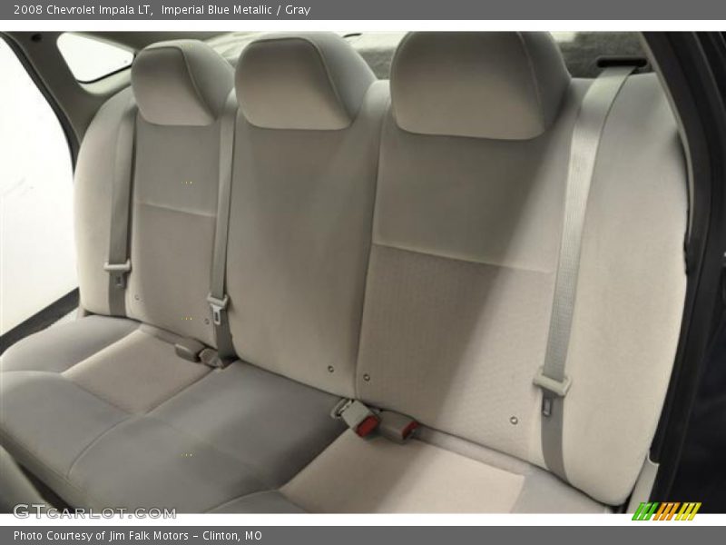 Imperial Blue Metallic / Gray 2008 Chevrolet Impala LT