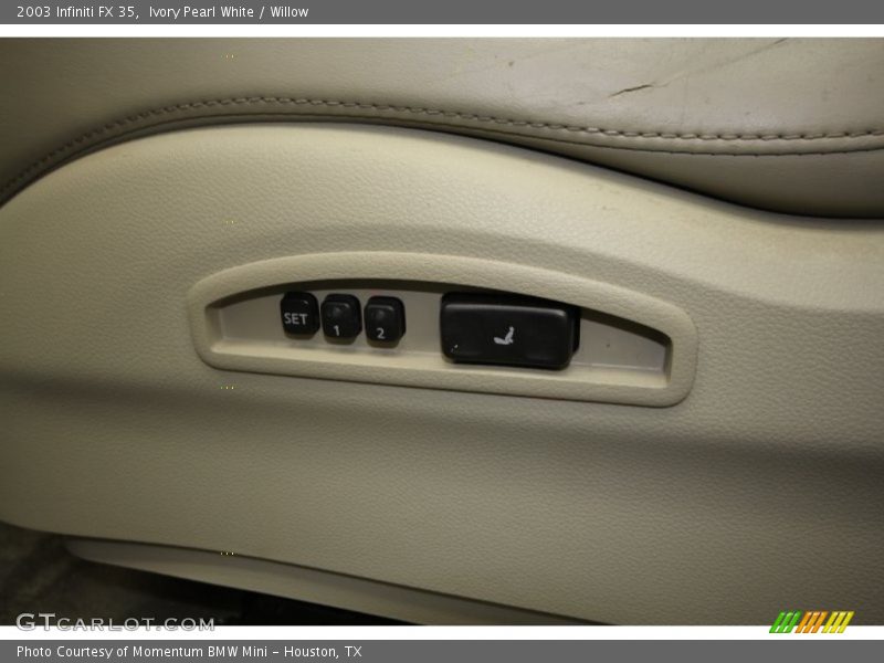 Ivory Pearl White / Willow 2003 Infiniti FX 35