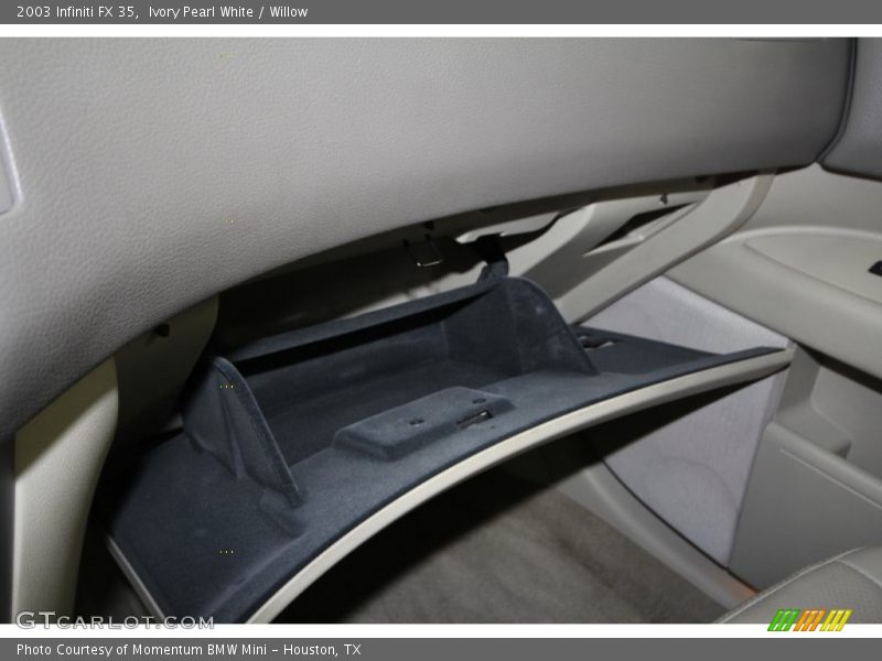 Ivory Pearl White / Willow 2003 Infiniti FX 35