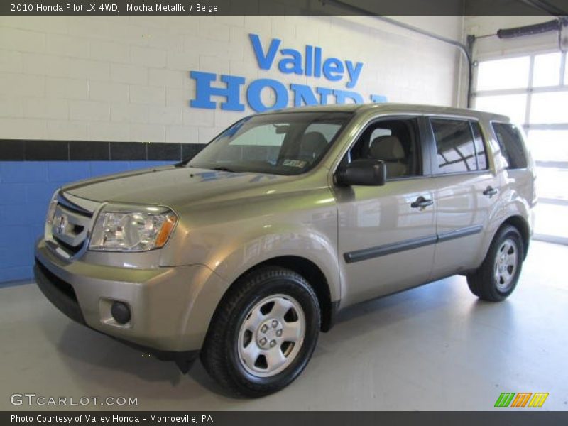 Mocha Metallic / Beige 2010 Honda Pilot LX 4WD