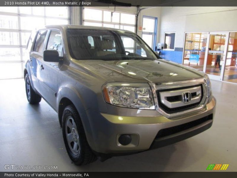 Mocha Metallic / Beige 2010 Honda Pilot LX 4WD