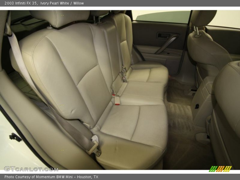 Ivory Pearl White / Willow 2003 Infiniti FX 35