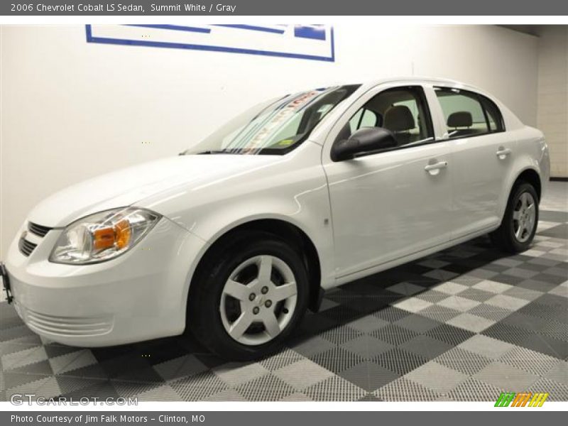 Summit White / Gray 2006 Chevrolet Cobalt LS Sedan
