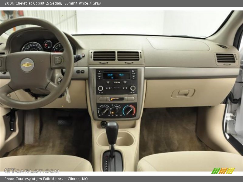 Summit White / Gray 2006 Chevrolet Cobalt LS Sedan