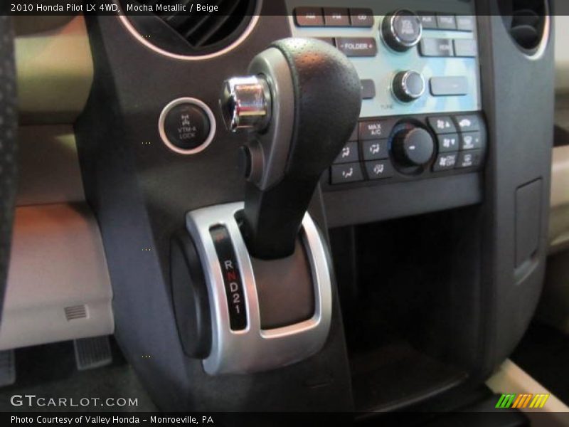 Mocha Metallic / Beige 2010 Honda Pilot LX 4WD